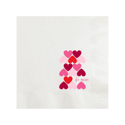 Valentine 3ply Beverage Napkin